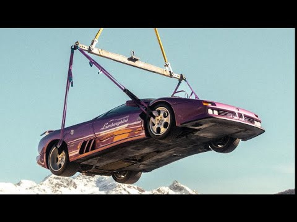 Lamborghini Polo Storico feiert 10 Jahre mit dem Diablo SE 30 in St. Moritz