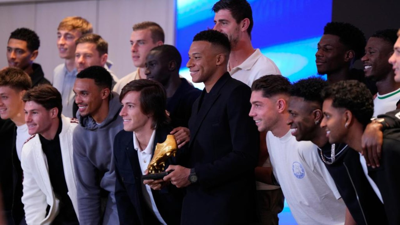 El emotivo vídeo que dedicó el Madrid a Mbappé: las caras de todos los ...