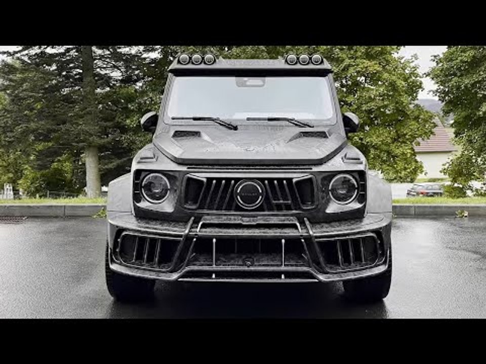 2025 mansory grande entrée p820 – 820 ps g-klasse (w465) mit carbon-bodykit