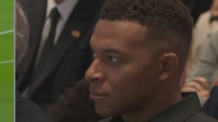 La reacción de los jugadores del Real Madrid al ver el vídeo de Mbappé en la Bota de Oro