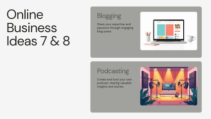 20 Online Business Ideas for 2025 | Start From Home and Make Money Online   ---  📝 DESCRIPTION: Explore 20 powerful online business ideas for 2025 that anyone can start from home with little or no investment! 💻 From digital Reacts | DIY videos | crafts