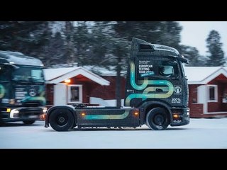 eActros 600 im Wintertest: 6.500 km durch Nordeuropa! Wie geht es aus?