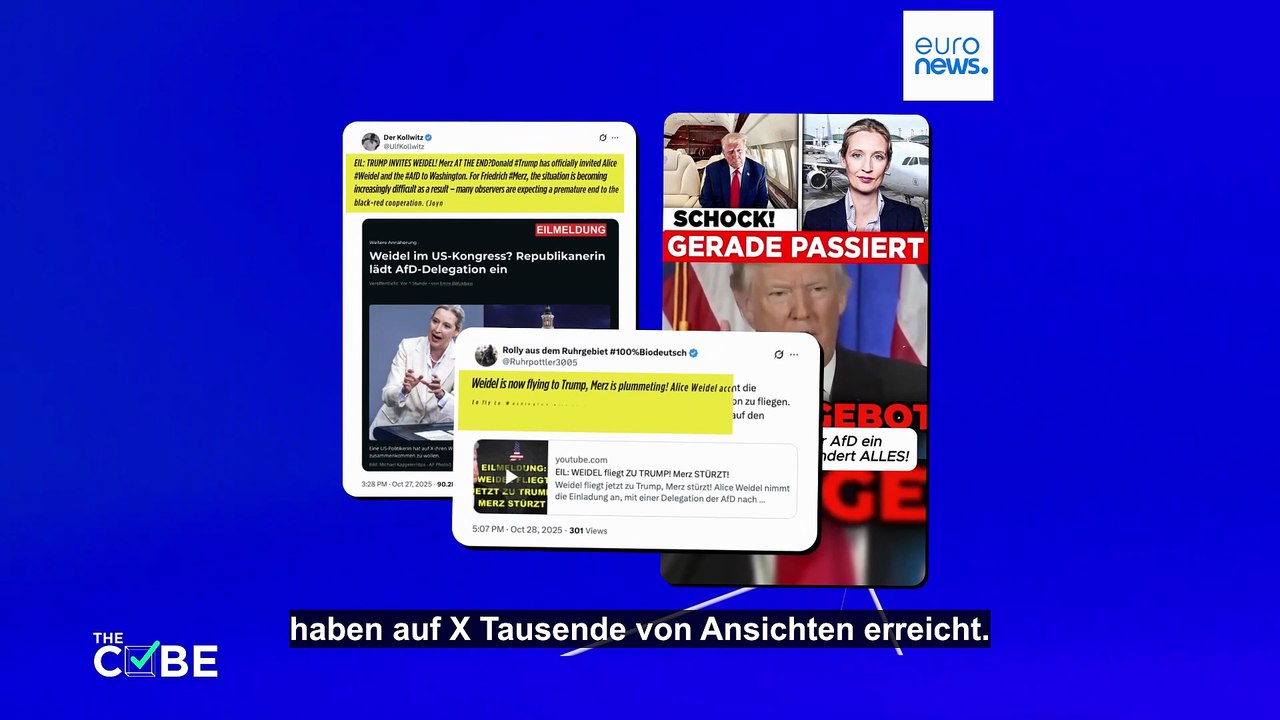 Hat Trump Alice Weidel von der AfD ins Weiße Haus eingeladen?