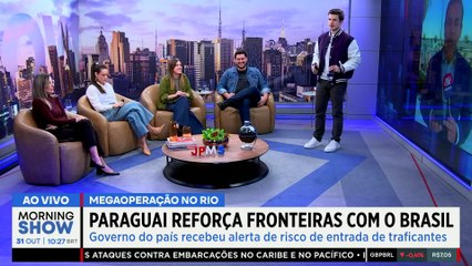 Fronteiras em ALERTA: Paraguai e Argentina REFORÇAM divisas após OPERAÇÃO no RJ