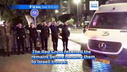 Israel confirms identities of two hostages' remains returned by Hamas