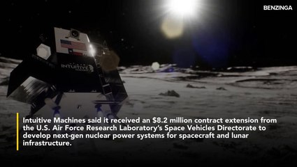 Intuitive Machines (LUNR) Stock Jumps On Contract Extension To Advance Nuclear Power Technology In Space