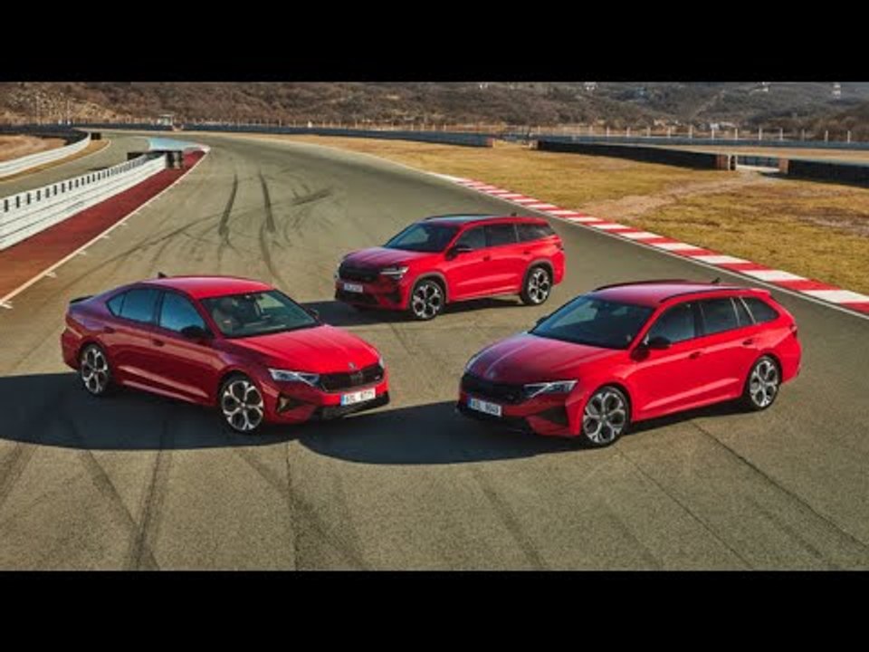 2025 Škoda RS-Modelle mit 265 PS – Mehr Power für Kodiaq & Octavia!