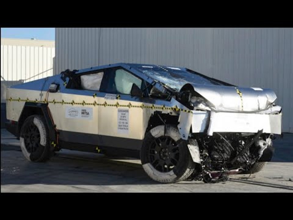 2024 Tesla Cybertruck im NHTSA Crashtest: Ist er die befürchtete "Monstermaschine"?