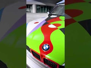 1990 BMW 7er Art Car: Farbenfrohe Ikone im BMW Museum!
