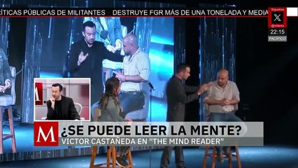 ¿Se puede leer la mente?: Víctor Castañeda