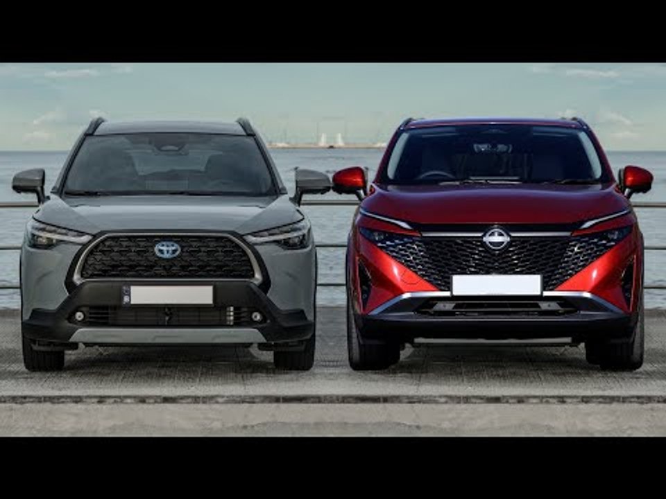 2025 Nissan Qashqai vs 2023 Toyota Corolla Cross – Kompakt-SUV Hybride im Check