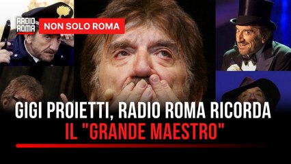 Cinque anni senza Gigi Proietti: il 2 novembre l'omaggio di Radio Roma News al mattatore
