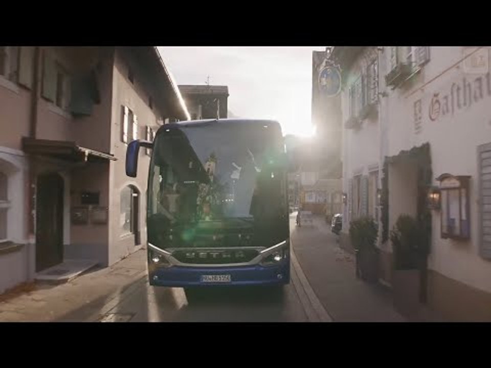 Fahraufnahmen: 2025 setra s 515 hd bus im detail