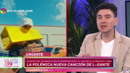 La angustiante reacción de L-Gante cuando se dio cuenta el contrato que firmó con Maxi El Brother
