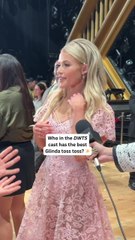 The 'DWTS' Cast Shows Off Their Best "Glinda Toss Toss"