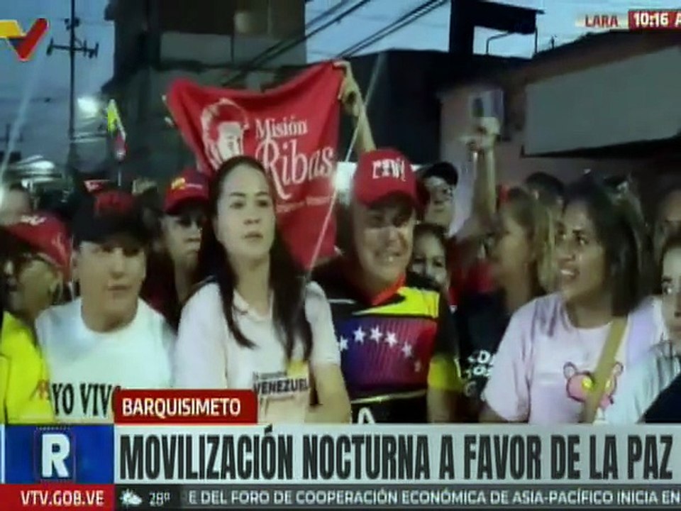 Pueblo de Lara ratifica respaldo al presidente Nicolás Maduro y rechaza las injerencias extranjeras