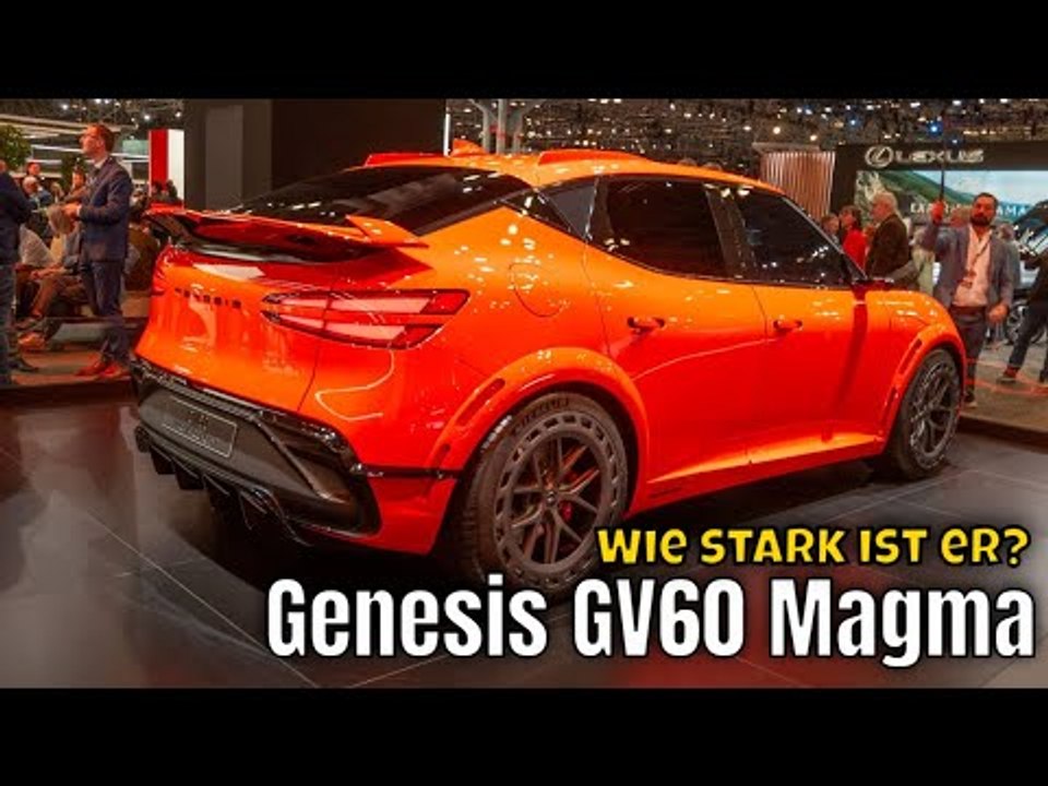 2025 Genesis GV60 Magma: Elektro-SUV mit +700 PS?