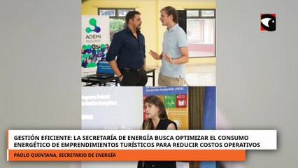 secretaría de energía busca optimizar el consumo energético de emprendimientos turísticos