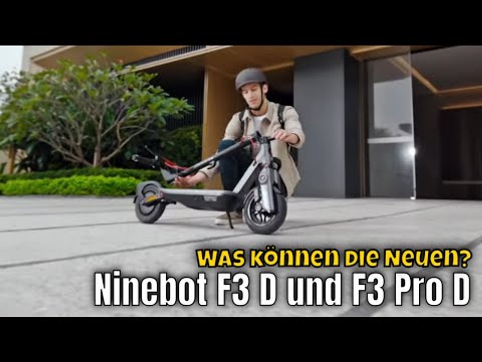 2025 Ninebot F3 D & F3 Pro D: Der ultimative E-Scooter für die Stadt?