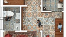 16X30 Interior Design and Plan