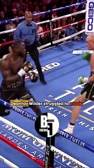 Deontay Wilder STRUGGLED to EVADE Fury's 1-2 COMBINATION