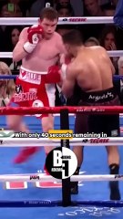 Canelo’s right haymaker KNOCKED Khan OUT COLD!