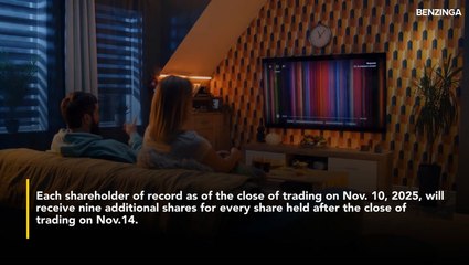 Netflix Announces 10-For-1 Stock Split, Shares Rise