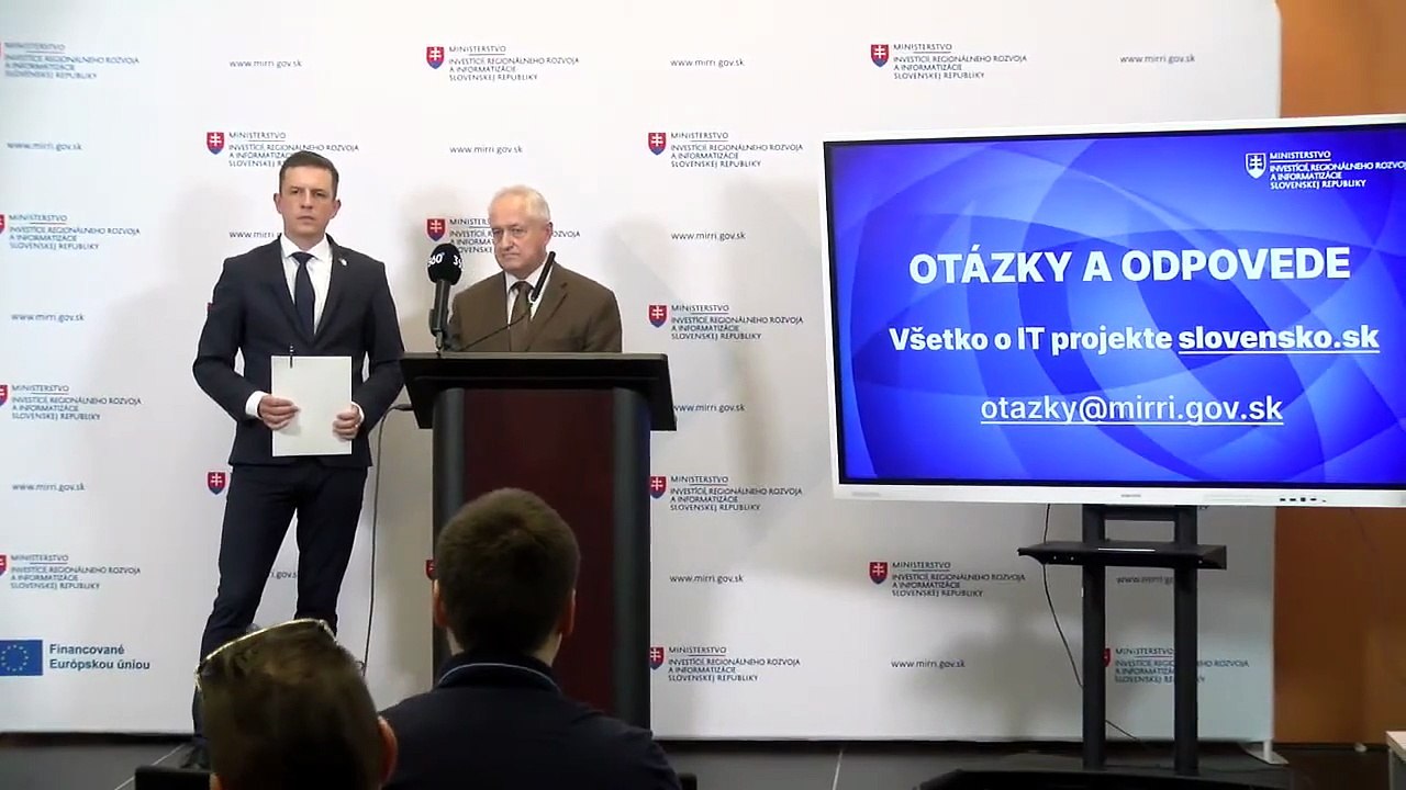 ZÁZNAM: MIRRI: Stretnutie s IT sektorom pomôže nájsť riešenia o ďalšom využití eurofondov
