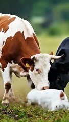 Brave Mother Cow Fights Black Tiger to Save Her Calf | Heart Touching Animal Story 🐄🐅