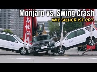 Sicher oder nicht? Geely Monjaro beim Swing Crashtest: Hält das SUV stand?