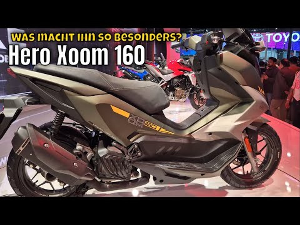 2025 Hero Xoom 160: Warum ist dieser Maxi-Scooter so besonders?