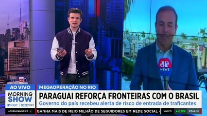 GOVERNADORES ANUNCIAM "CONSÓRCIO DA PAZ" | MORNING SHOW - 31/10/2025