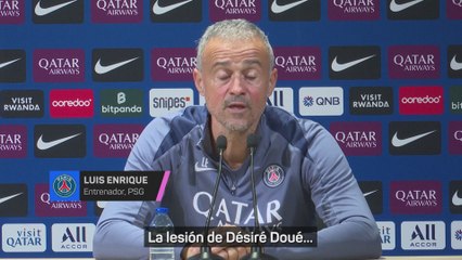 Luis Enrique habla sobre DOUÉ antes del PSG - NIZE
