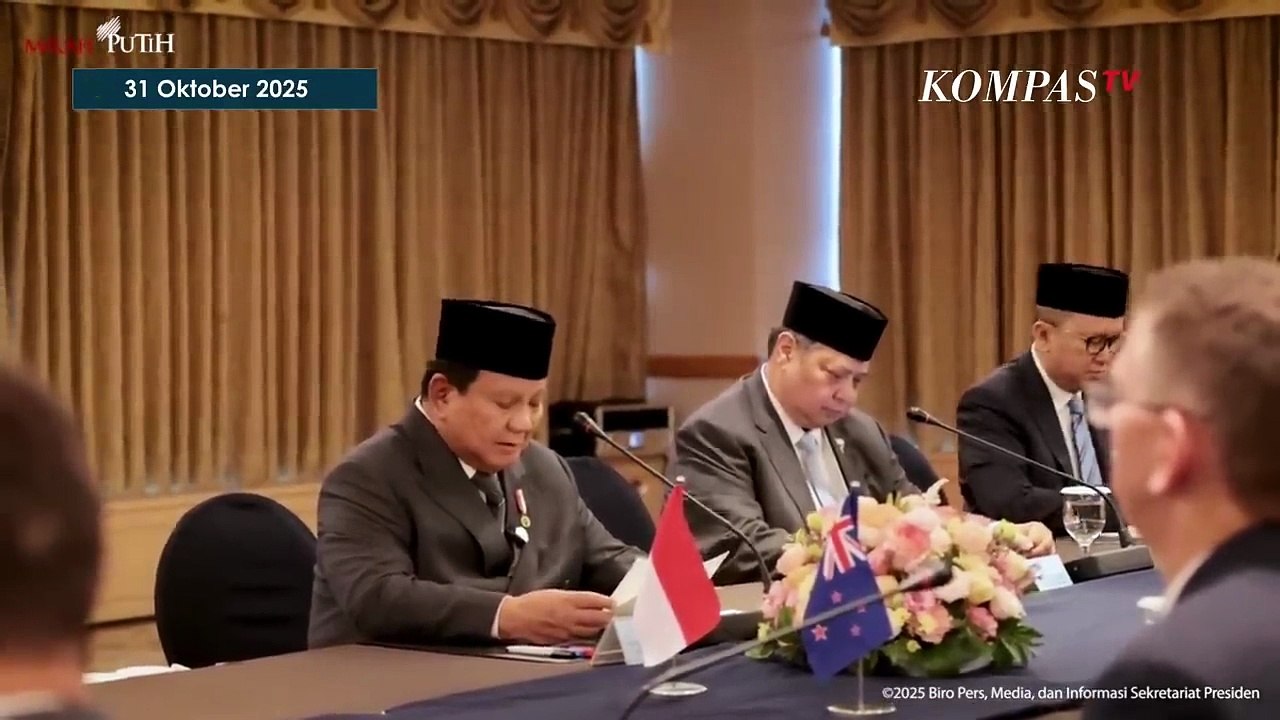 Tawa Presiden Prabowo Dipuji PM Selandia Baru Luxon saat Bertemu di Sela-sela KTT APEC Korea Selatan