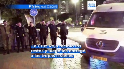 Israel recibe los restos de otros 2 rehenes devueltos por Hamás