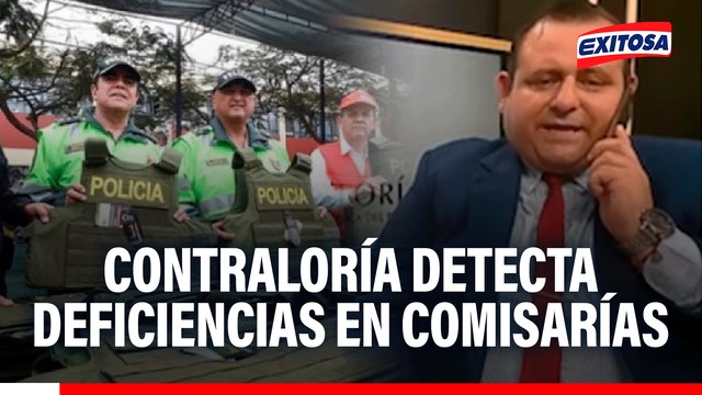 Contraloría detecta deficiencias en comisarías: Policías usan chalecos de 28 años de antigüedad y radios sin baterías