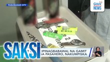 Iba't ibang ipinagbabawal na gamit mula sa mga pasahero, nakumpiska sa PITX | Saksi