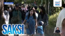 Mga turista, dagsa sa Baguio City ngayong long weekend | Saksi