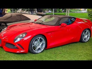 Alfa Romeo 8C DoppiaCoda Zagato beim Concorso d’Eleganza Villa d’Este 2025