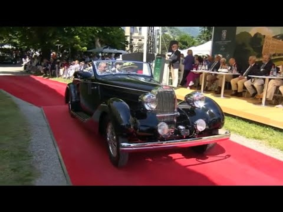 Bugatti Type 57 Cabriolet beim Concorso d’Eleganza Villa d’Este 2025