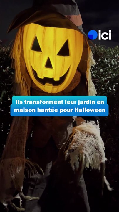 Champagnier : ils transforment leur jardin en maison hantée pour Halloween