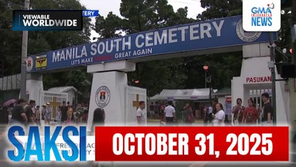 Saksi Express: October 31, 2025 | GMA Network's Nightly News 📺