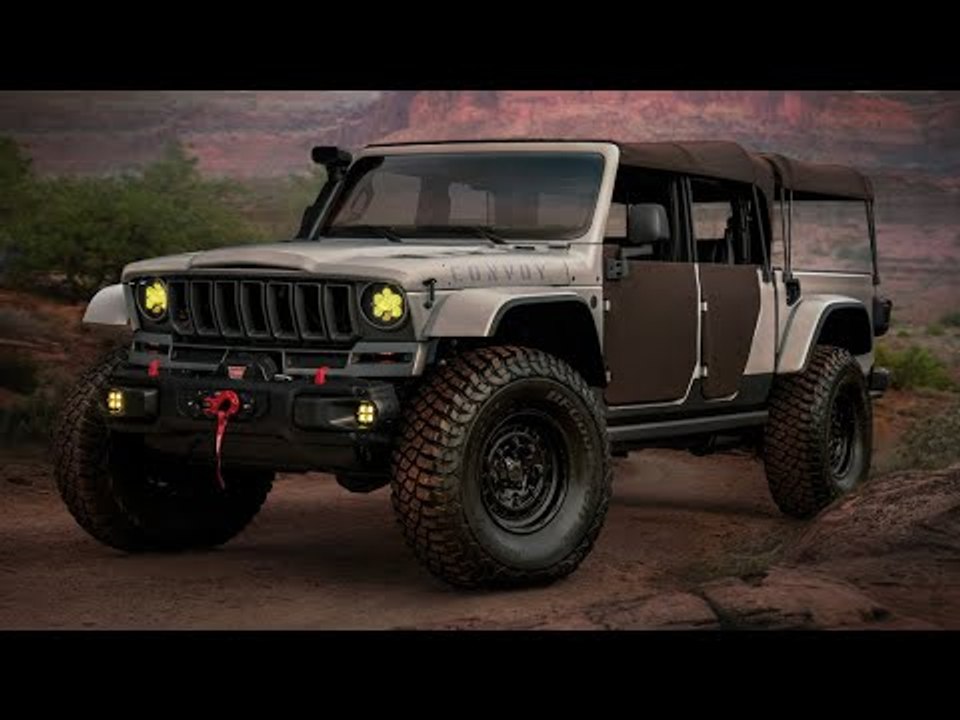 2025 Jeep Convoy Concept: Legendärer Offroad-Style im Gladiator Mojave
