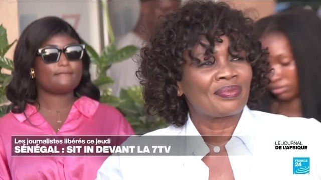 Sénégal : sit in devant la 7TV après la libération des journalistes placés en garde à vue