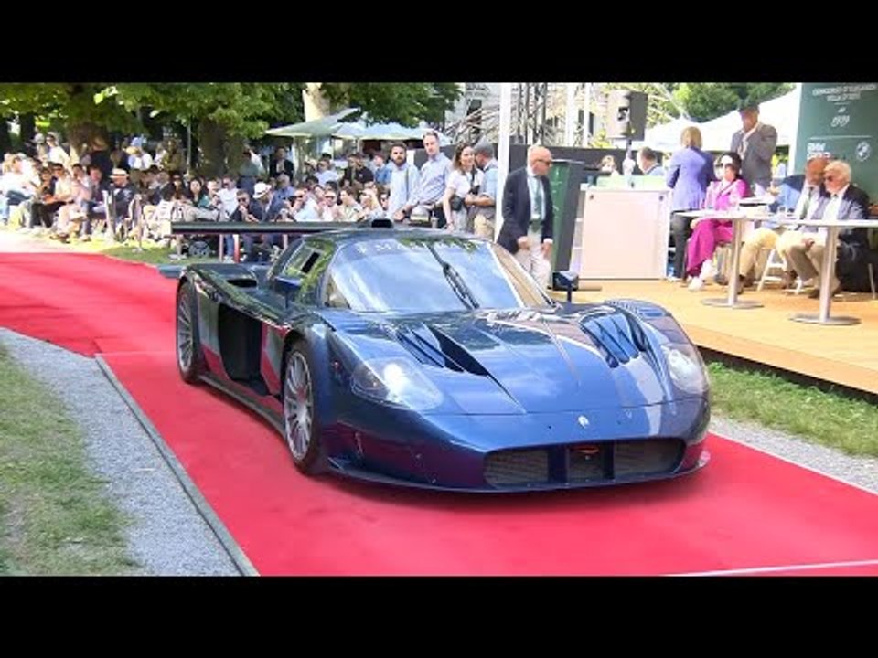 Maserati MC12 Corsa V12 Tracktool beim Concorso d’Eleganza Villa d’Este 2025