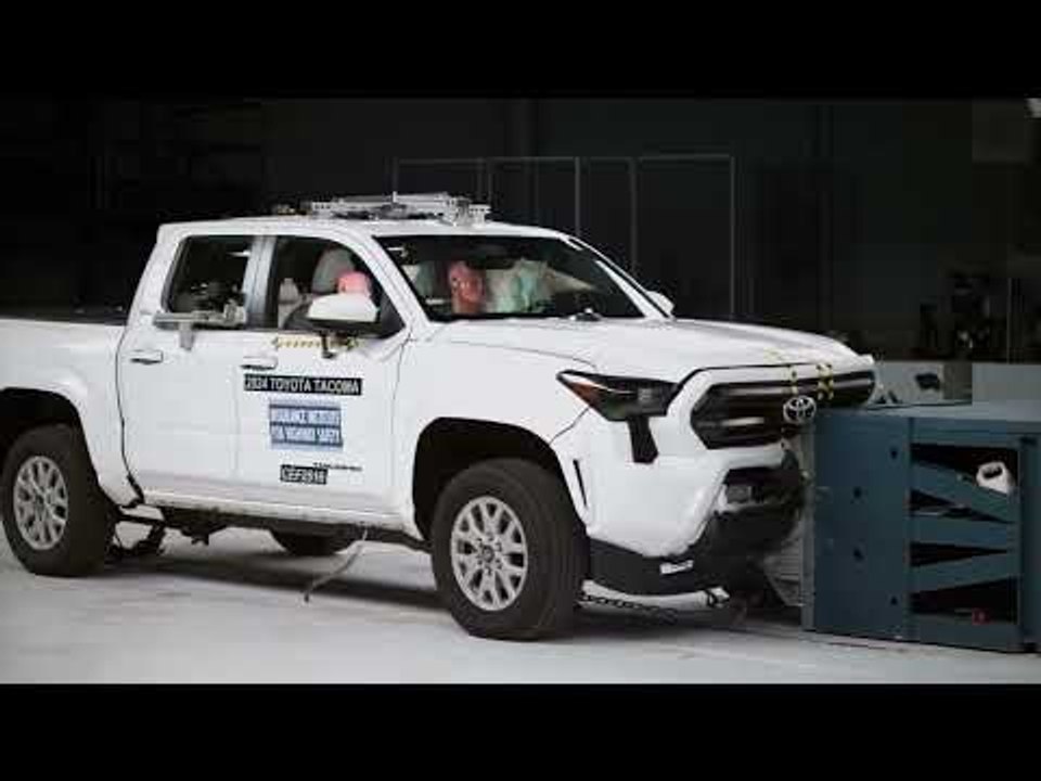 2024 Toyota Tacoma Crew Cab im IIHS-Crashtest – Wie sicher ist der neue Pickup wirklich?