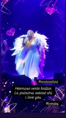 La reacción de Lissa Vera ante la vuelta a los escenarios de Lowrdez Fernández