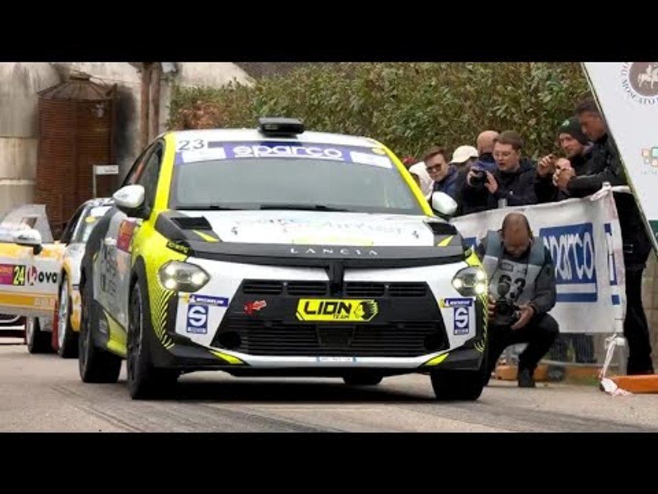 Sound des Lancia Ypsilon Rally4 HF – Highlights der Rallye Piemonte 2025