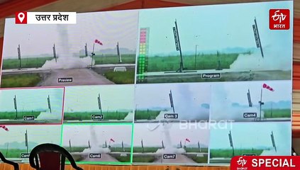 उत्तर प्रदेश के कुशीनगर में छात्रों की ऊंची उड़ान, रॉकेट से गूंजा आसमान, जीतने पर रो पड़ी छात्रा