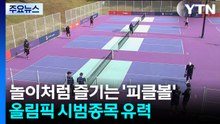 놀이같은 피클볼, 우리나라에서도 뜬다! / YTN